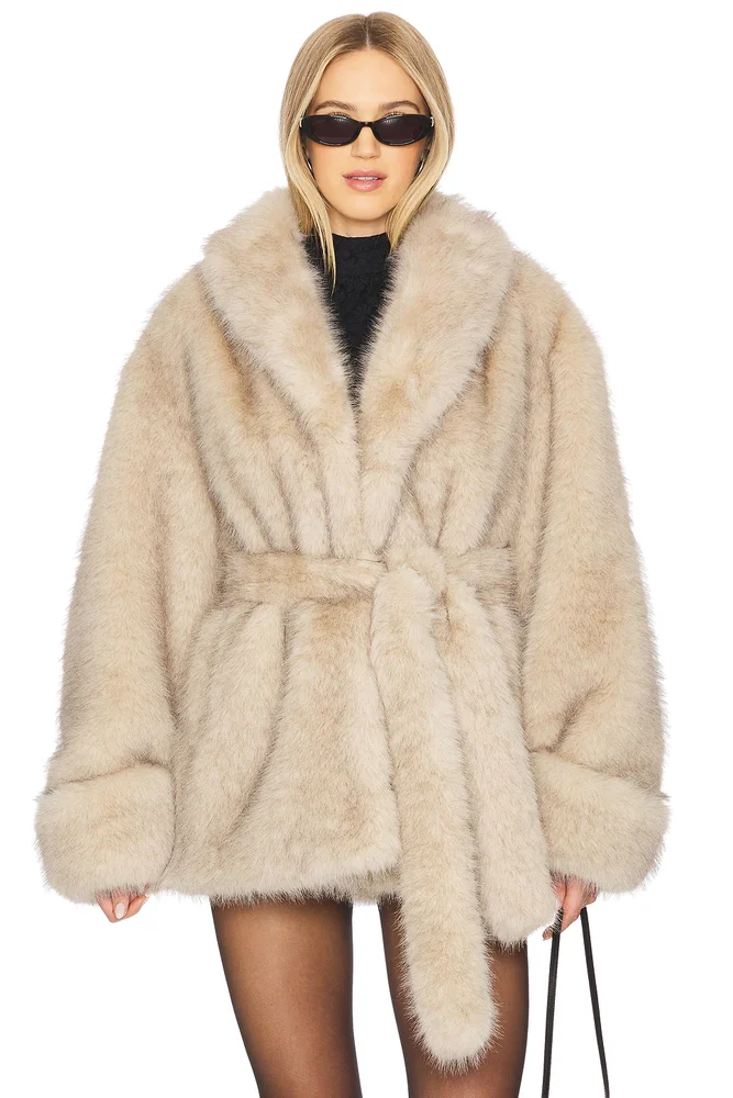 Margot Faux Fur Coat