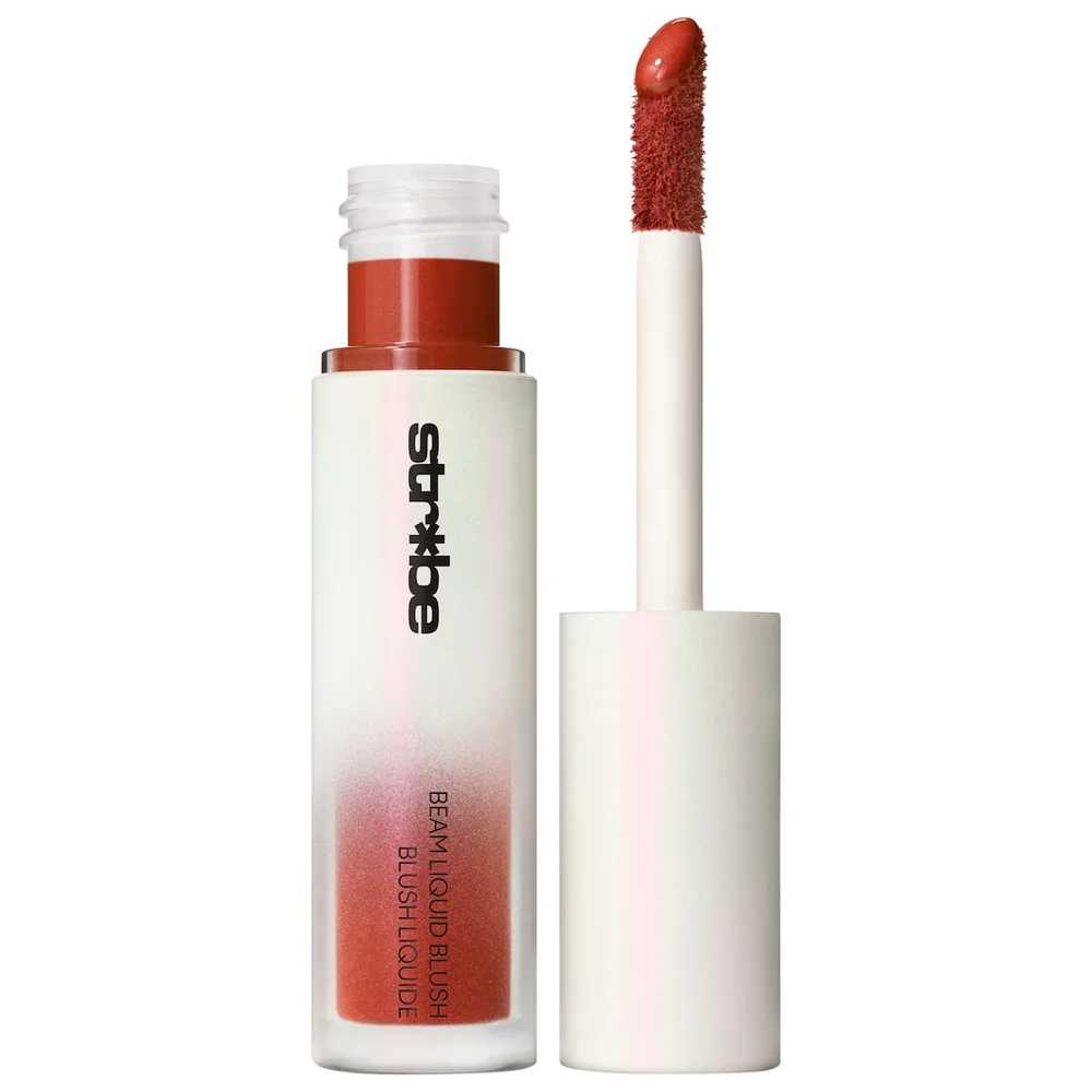Strobe Beam Illuminating Liquid Blush with Buildable Coverage in Unsweetened