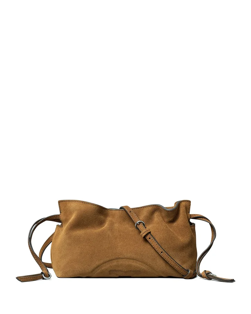 Ella Suede Drawstring Pouch