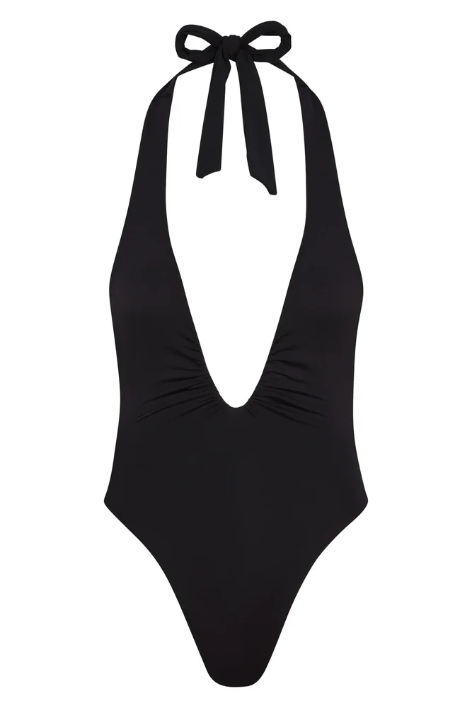 Croatia One Piece - Black
