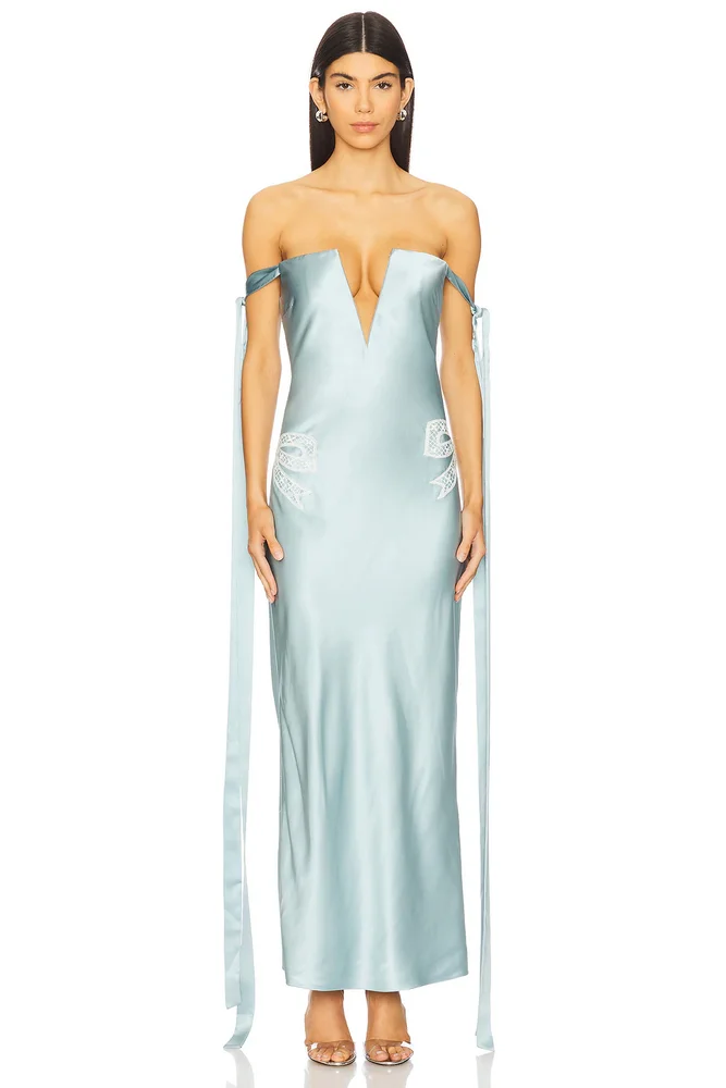 V-neck Corest Dress