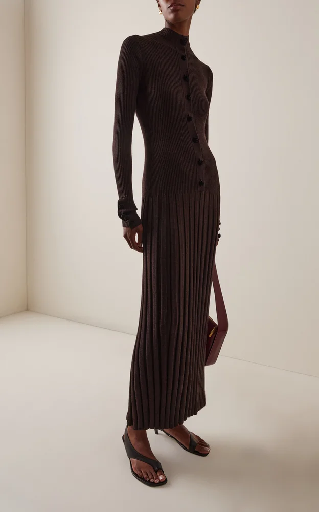 Easton Wool Maxi Dress
