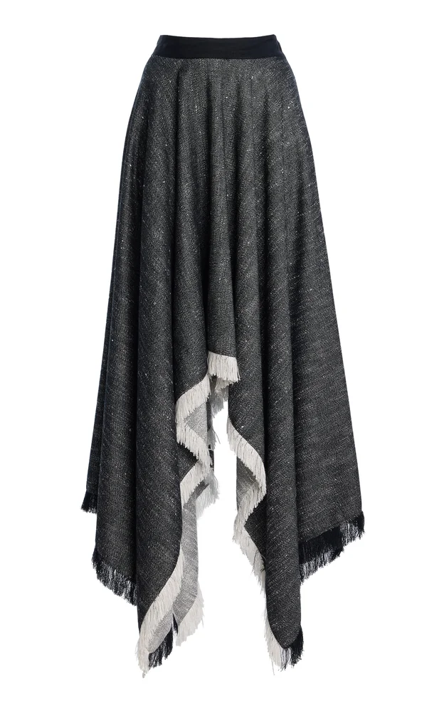 Felicity Fringed Maxi Skirt