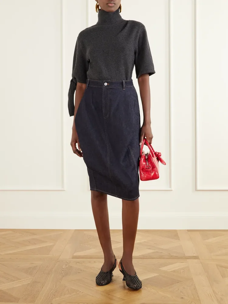 La Maille Fiocco wool and cashmere-blend turtleneck sweater