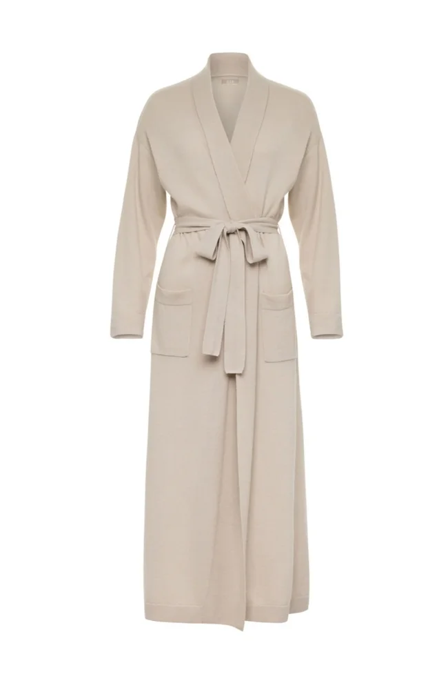 Pure Cashmere Long Robe