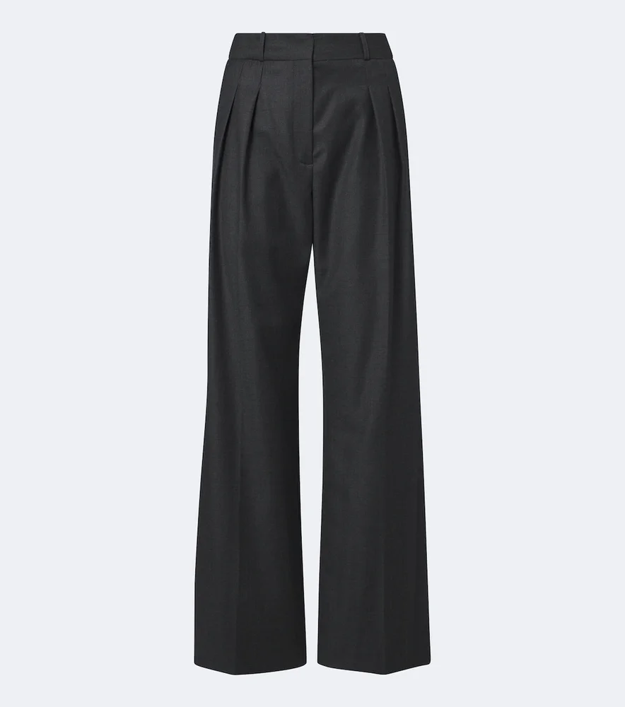 Sbiru virgin wool wide-leg pants