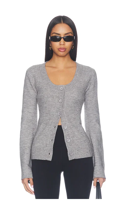 Amelie Button Front Sweater