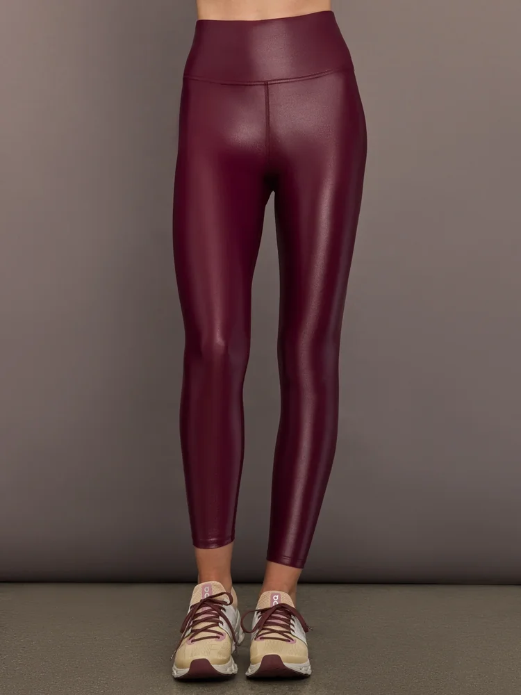 High Rise 7/8 Legging in Takara Shine, Fig