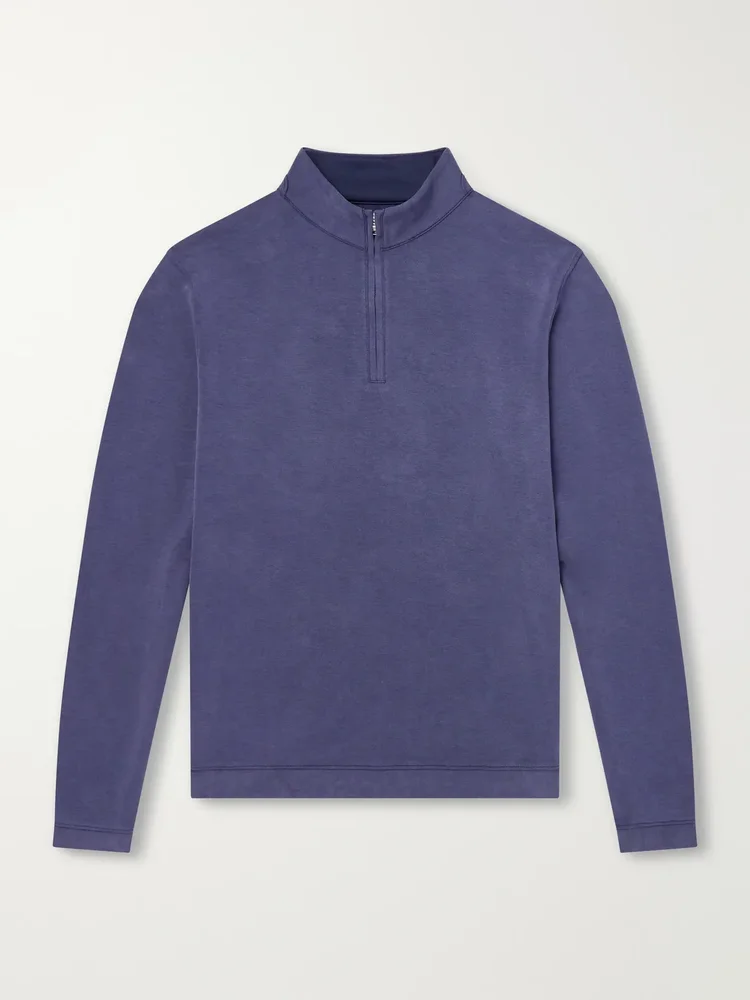 Soft Performance Jersey Half-Zip Sweater