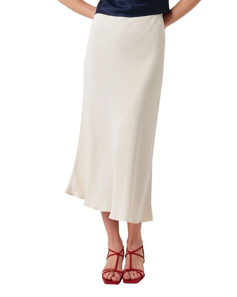 Lyra Crepe Midi Skirt