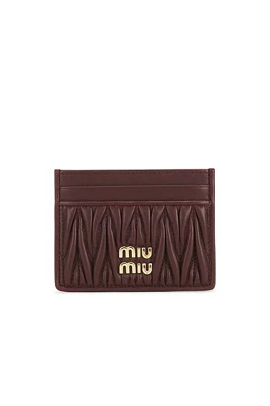 Matelasse Card Holder