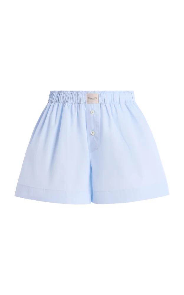 La Classica Cotton-Poplin Boxer Shorts