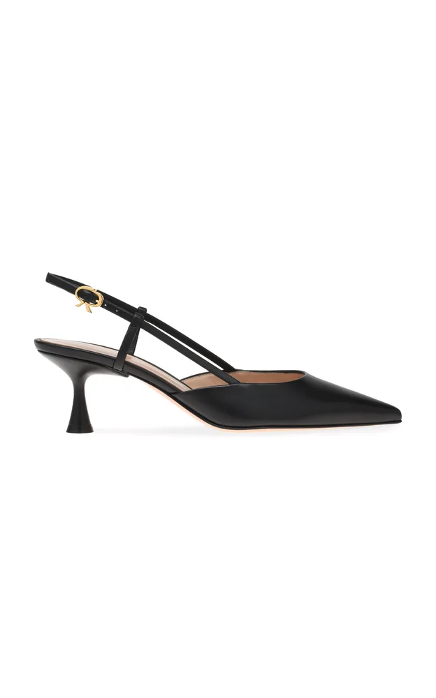 Ascent Leather Slingback Pumps