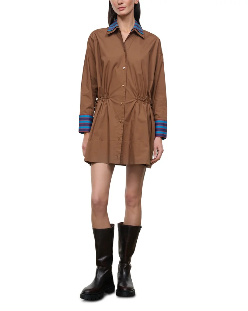 Uptown Cotton Stretch Mini Dress