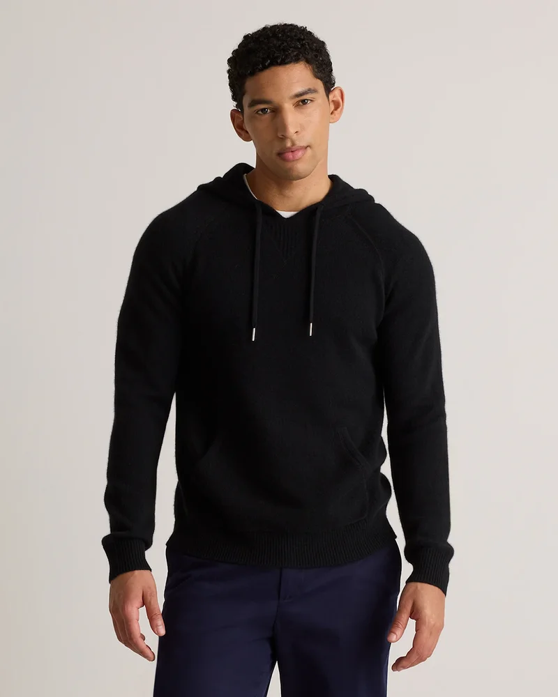 Mongolian Cashmere Pullover Hoodie