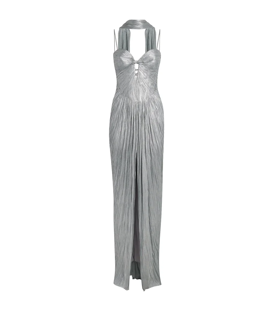 Silk Cut-Out Tonia Gown