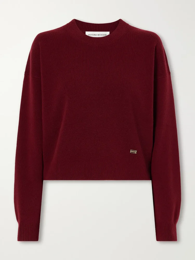 Lana ribbed wool and cashmere-blend sweater