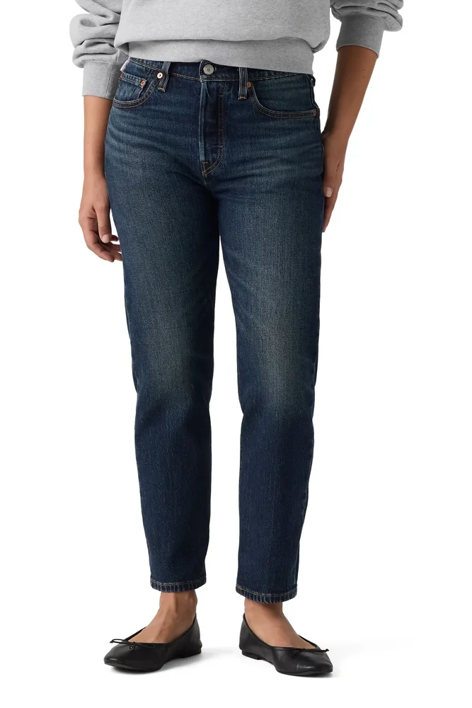 501 Crop Straight Leg Jeans