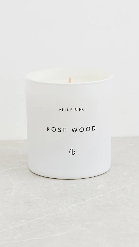 Rose Wood Candle