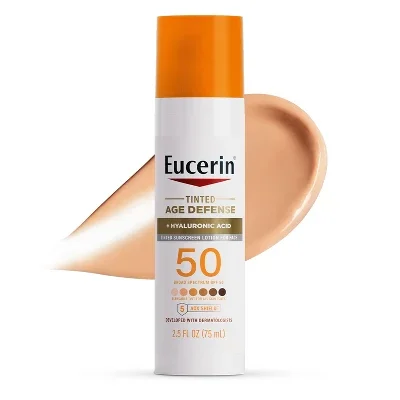 Eucerin Age Defense Face Sunscreen Tinted Lotion