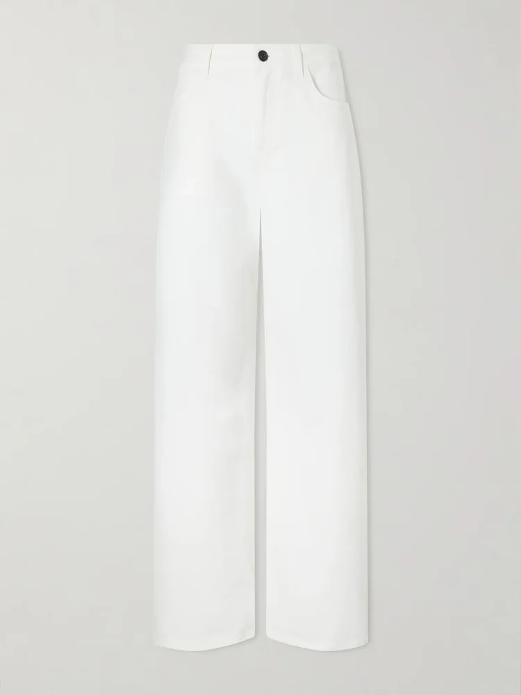 Eglitta mid-rise straight-leg jeans