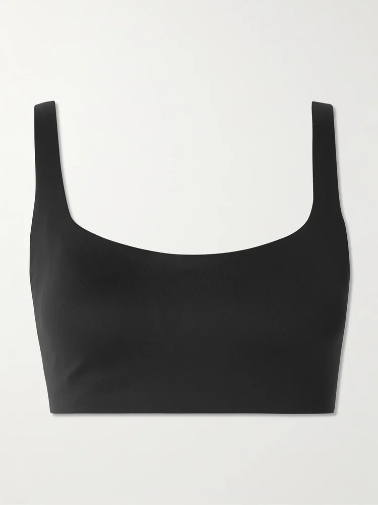 + Nike Scoop Neck Bra - Obsidian