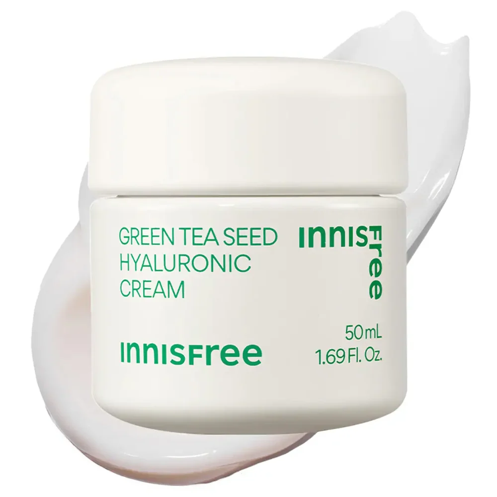 Green Tea Hyaluronic Acid Korean Hydrating Moisturizer for Skin Barrier Repair