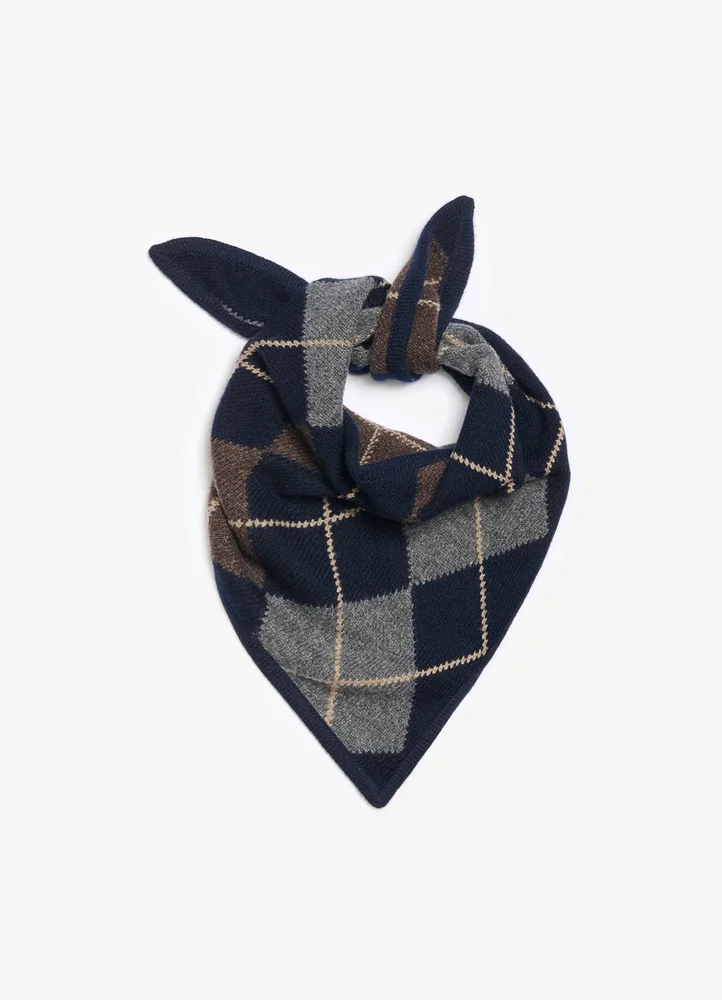 Argyle Cashmere Foulard