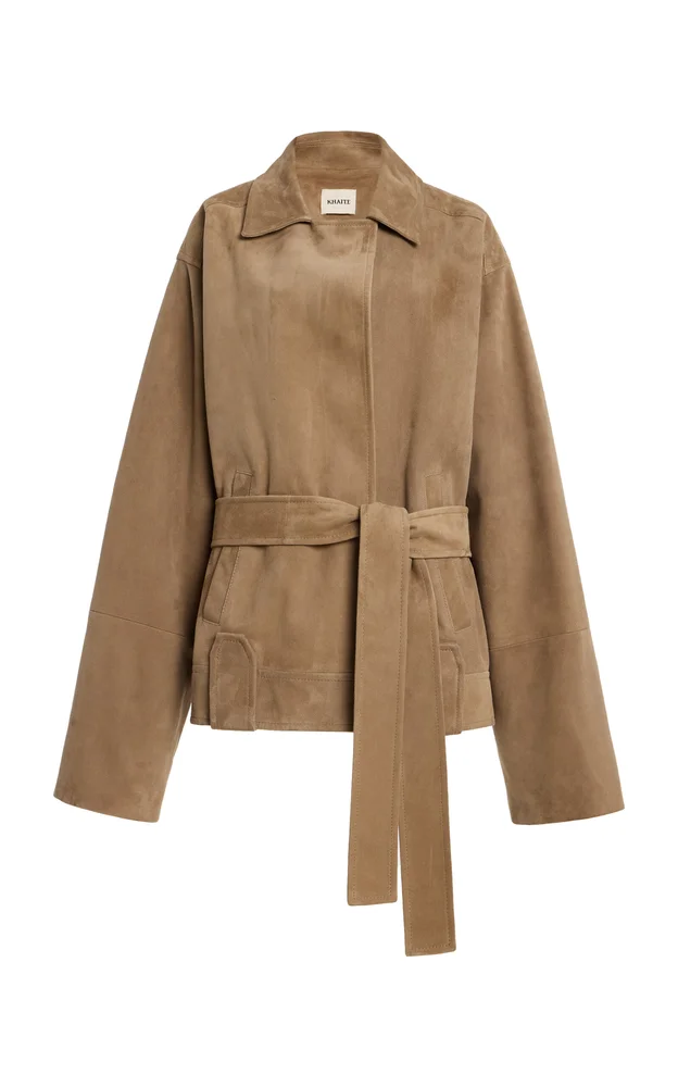 Alder Belted Suede Jacket