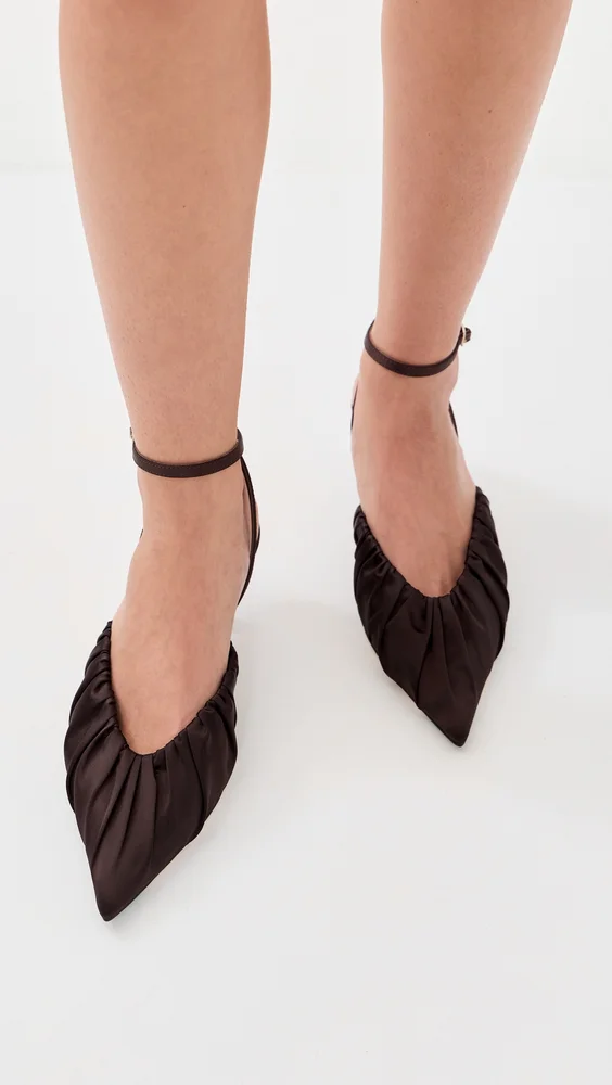 Rio Smocked Kitten Heels
