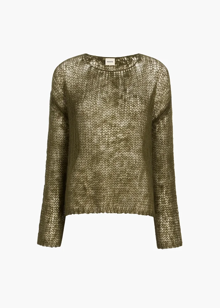Wendy Sweater in Dark Olive