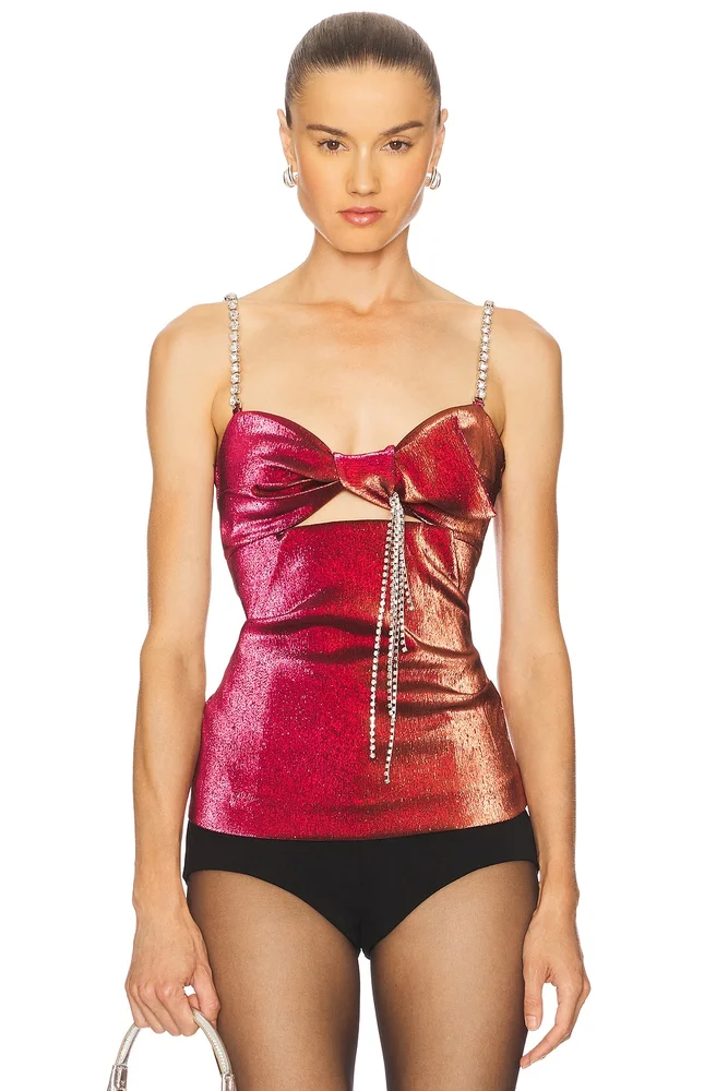 Crystal Cutout Top