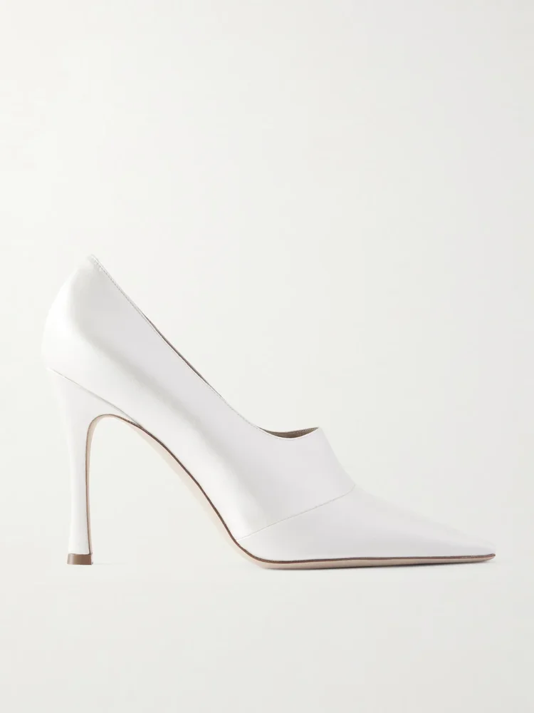 Ida satin pumps