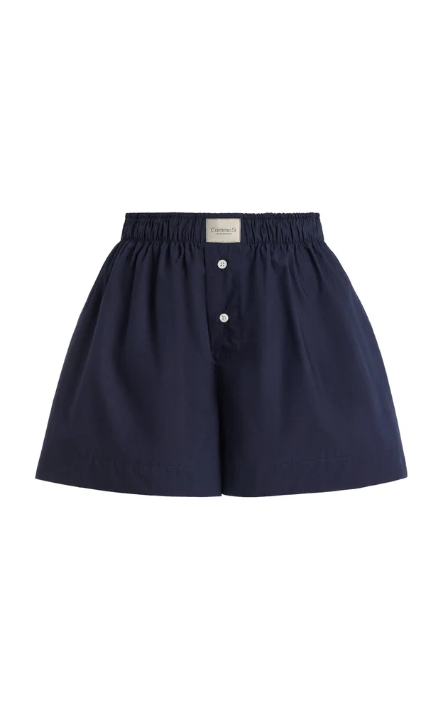 La Classica Cotton-Poplin Boxer Shorts