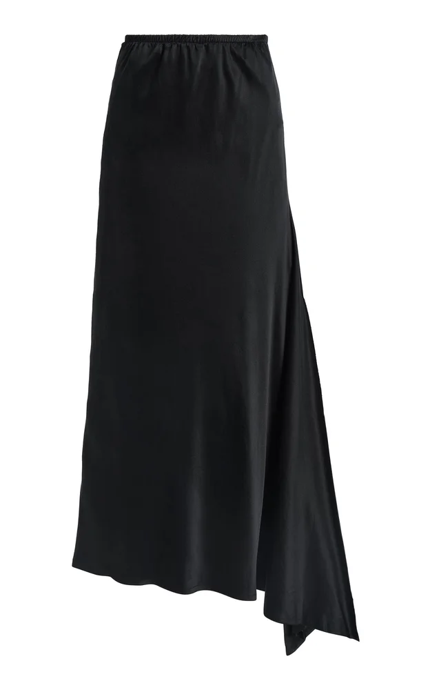 Alex Silk Maxi Skirt