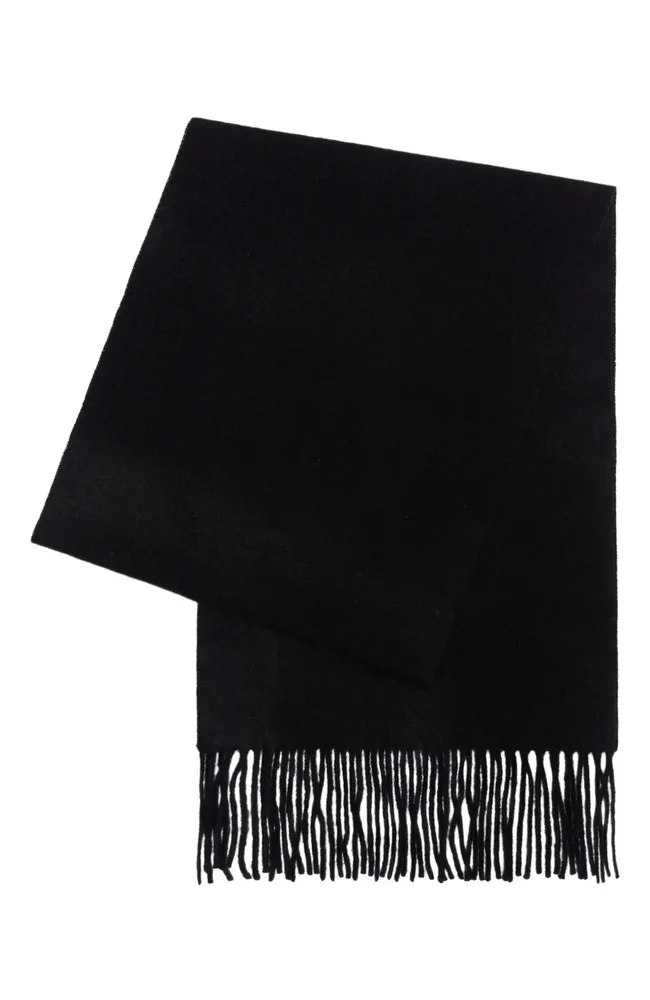 Cashmere Fringed Scarf