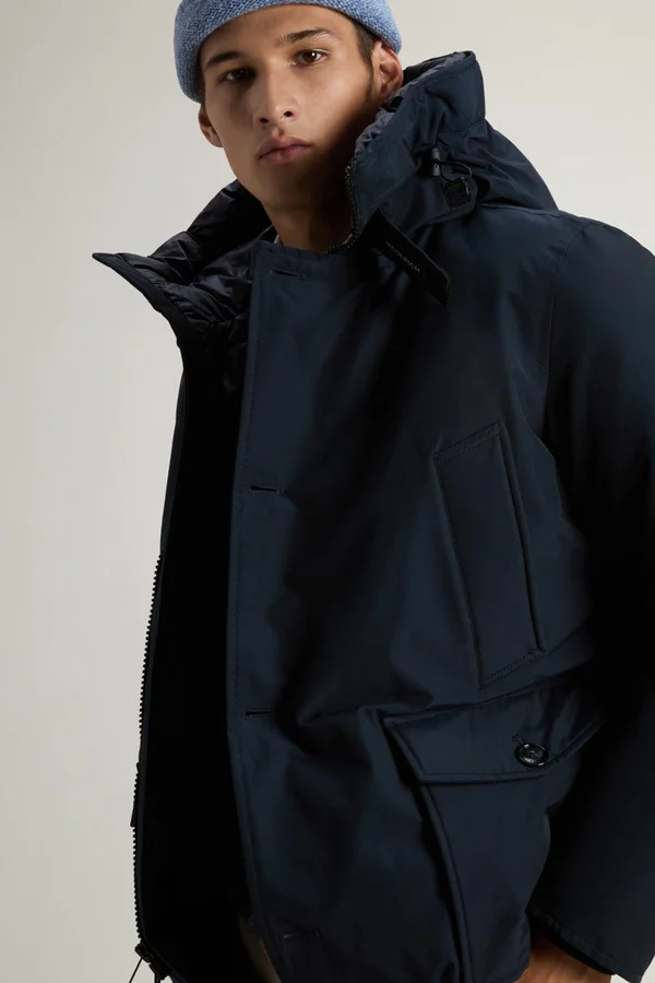 Men's Arctic Anorak in Ramar Cloth blue