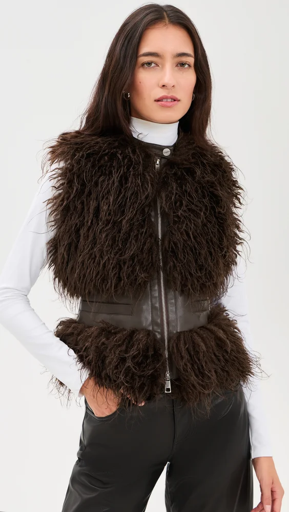 Cleo Mongolian Vest
