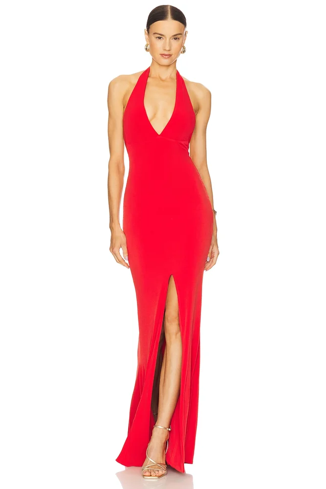 Illegal Halter Gown