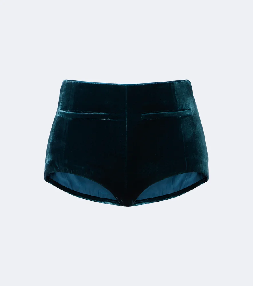 Menlo Velvet Micro Shorts