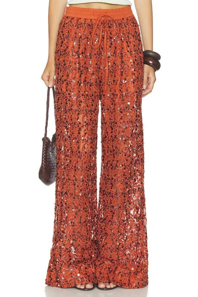 Jenims Lace Sequin Pants