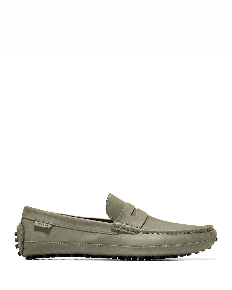 Men's Davies Grand Nubuck Leather Driving Loafers