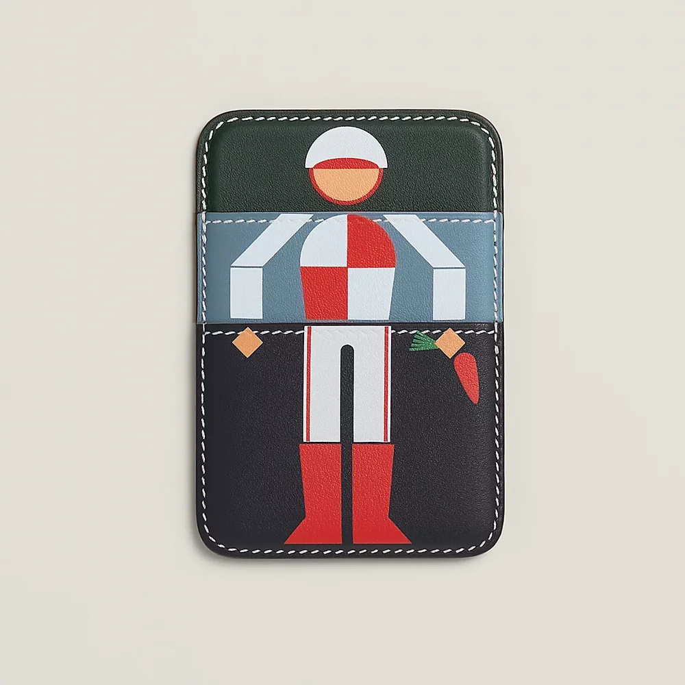 "Jockey" MagSafe card holder
