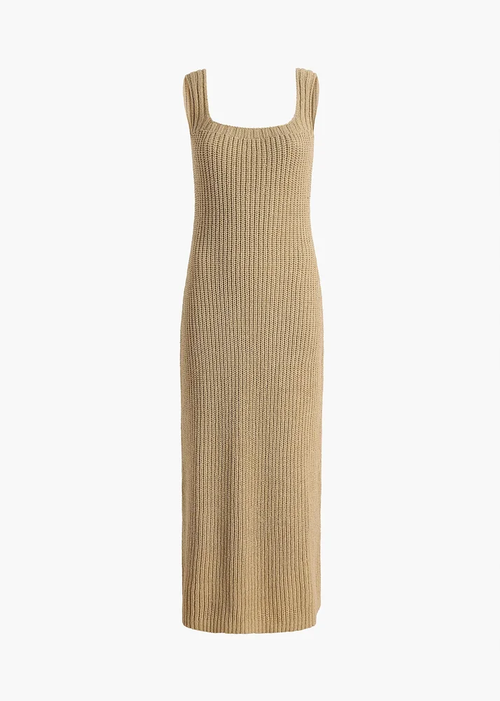 Lex Dress in Beige