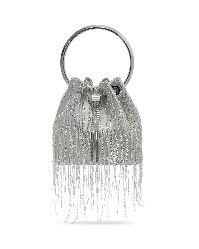 Bon Bon Braided Fringe Top Handle Bag