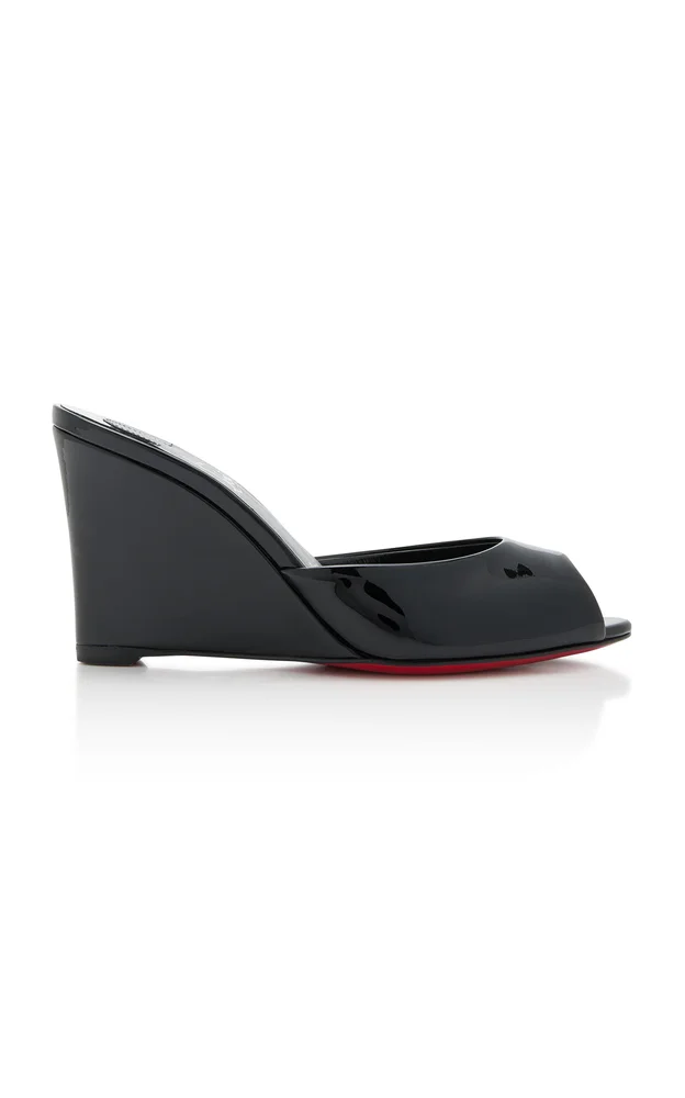 Me Dolly 85mm Patent Leather Wedge Pumps