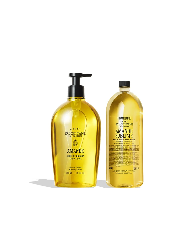 Almond Shower Oil Duo