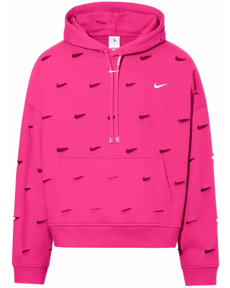Le Swoosh Hoodie Dark Pink