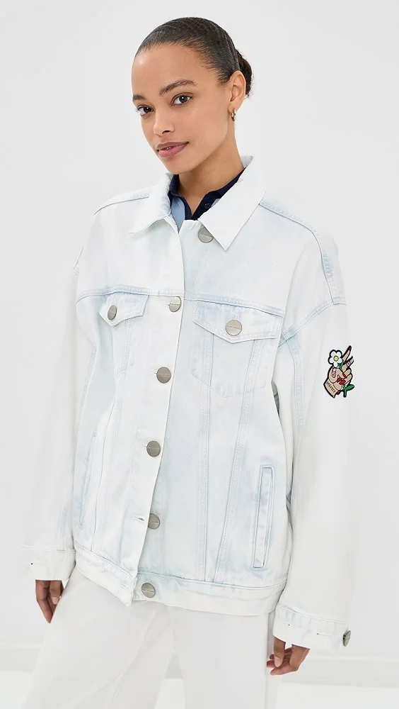 Oversized Denim Trucker Jacket