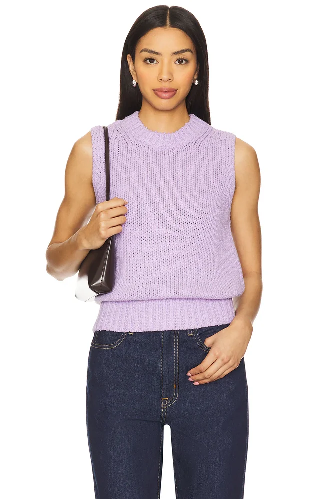 Daisy Sleeveless Knit Vest